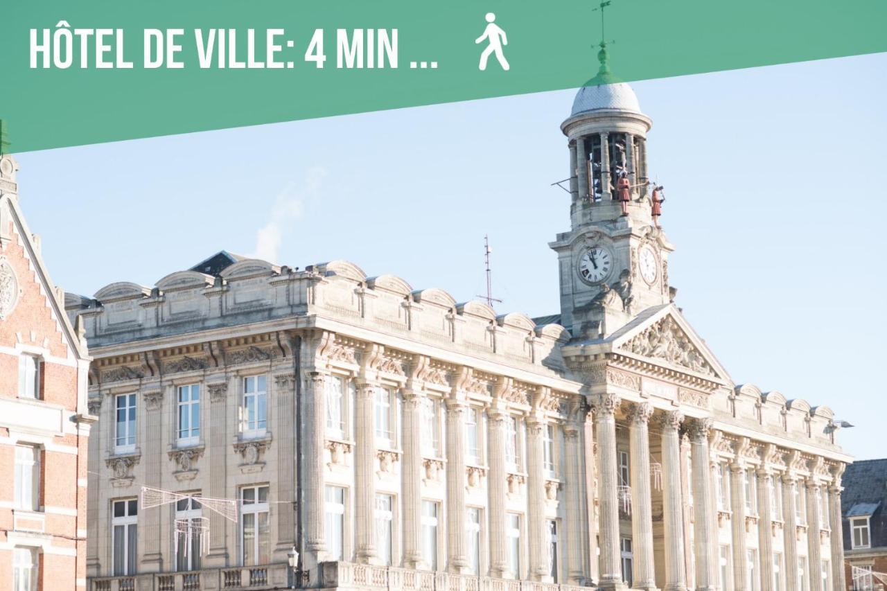 *Maison Bel-Étage-Netflix-Wifi-Coeur de ville* Appartamento Cambrai Esterno foto