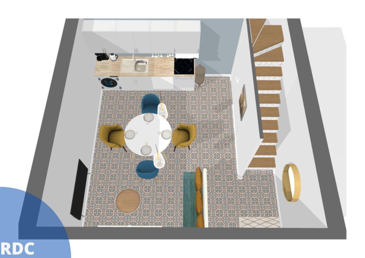 *Maison Bel-Étage-Netflix-Wifi-Coeur de ville* Appartamento Cambrai Esterno foto